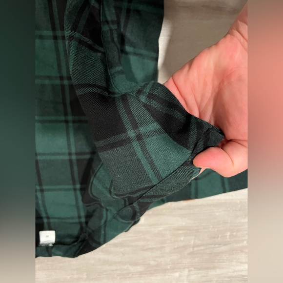 Green Plaid Toddler Cardigan - Picture 5 of 5